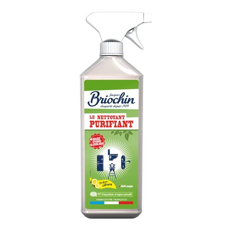 JACQUES BRIOCHIN - Nettoyant Purifiant - Spécial Sols - Formule Concentrée - Nettoie