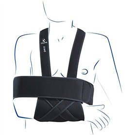 Gilet d'immobilisation / de stabilisation de l'épaule tour de poitrine + humérus de 50 à 90 cm