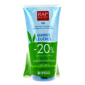 Rap Phyto Gel Fraîcheur Jambes Légères Menthol Lot de 2 x 150 ml