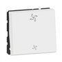 Legrand - Commande Mosaic pour VMC 2 modules - blanc