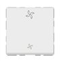 Legrand - Commande Mosaic pour VMC 2 modules - blanc