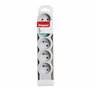 LEGRAND - Multiprise Extra-Plate à Câbler - 5 Prises avec Terre - Livrée Sans Cordon/Sans Fiche - Blanc et Gris Clair