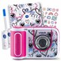 KidiZoom Print Cam Scrapbook Bundle Pink - Appareil photo créatif qui peut imprimer directement des images - Avec scrapbooking