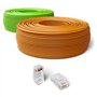 Metronic 495281 Pack de 10 Fiches RJ45 Mâle Blanc
