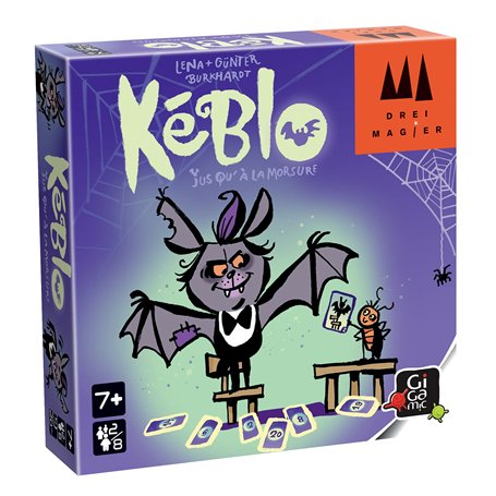 GIGAMIC - KEBLO - Jeu d'ambiance - De 2 à 8 Joueurs - A partir de 7 Ans