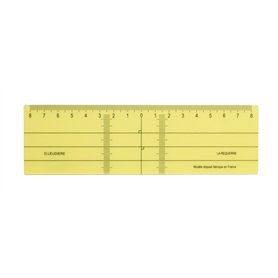 ALEPH Régle Equerre Réquerre - 16 cm