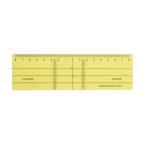 ALEPH Régle Equerre Réquerre - 16 cm