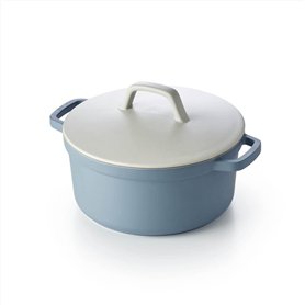 Beka Cocotte Papillon 28 cm - Cocotte en fonte aluminium et couvercle en céramique - Cocotte antiadhésive avec revêtement en cér