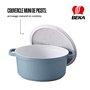 Beka Cocotte Papillon 28 cm - Cocotte en fonte aluminium et couvercle en céramique - Cocotte antiadhésive avec revêtement en cér