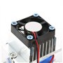 Refroidisseur thermoélectrique, DC12V DIY Semi-conducteur Refroidisseur thermoélectrique Peltier Réfrigération Dispositif de Ref