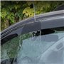 ZADIKO DéFlecteurs De Vent pour Lexus ES 2018+ DéFlecteur De FenêTre Pare Soleil DéFlecteur De FenêTre Pare Pluie De Voiture Spo