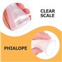 ULTECHNOVO Lot de 5 bouteilles en plastique Erlenmeyer avec col étroit - Accessoires d'expériences - Verres à shot borosilicate 