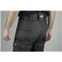 LMA Pantalon de Travail Argile Bicolore Gris/Noir avec Poche genouillère.
