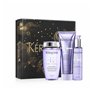 KÉRASTASE Blond Absolu - Coffret de Fin d'Année - Bain Lumière + Fondant Cicaflash + Sérum Cicaplasme - Fortifie & Illumine - Ac