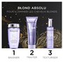 KÉRASTASE Blond Absolu - Coffret de Fin d'Année - Bain Lumière + Fondant Cicaflash + Sérum Cicaplasme - Fortifie & Illumine - Ac