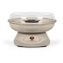 Machine a barbe a papa - LIVOO - DOM468C - 450W - Cuve et couvercle amovibles - Cuillere doseuse et 10 sticks en bambou inclus