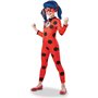 Rubie's - Panoplie Ladybug + kit yoyo & boucles d'oreilles - 155160L - Taille L 7 à 8 ans