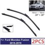 YYlong Essuie-Glace Voiture Balais D'essuie-Glace pour Ford Mondeo Fusion 2015-2019 Pare-Brise Et Fenêtre D'essuie-Glace Fenêtre