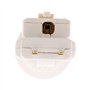 Zenitech - Douille E27 avec Fiche DCL - Connexion Par Bornes à Vis pour Fils Conducteurs 0,5mm² à 1mm² - Puissance Max 60W Sous 