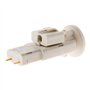 Zenitech - Douille E27 avec Fiche DCL - Connexion Par Bornes à Vis pour Fils Conducteurs 0,5mm² à 1mm² - Puissance Max 60W Sous 