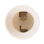 Zenitech - Douille E27 avec Fiche DCL - Connexion Par Bornes à Vis pour Fils Conducteurs 0,5mm² à 1mm² - Puissance Max 60W Sous 
