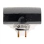 Zenitech Quadriplite: 2x 16A+2x 6A latérale Glass Noir TV écran plats