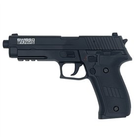 CyberGun Pistolet Airsoft Electrique Navy Pistol AEP Lipo/Plastique Haute résistance et métal/Puissance 0.5 Joule/Tir Coup par C