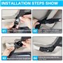Filet de Coffre pour Voiture, pour Citroen Grand C4 Picasso 2013-2023 Réglable Filet de Stockage Voiture Bagage Stockage élastiq