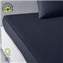 Drap housse - TODAY - 180 x 200 cm + 30 cm - Coton - Organic Navy