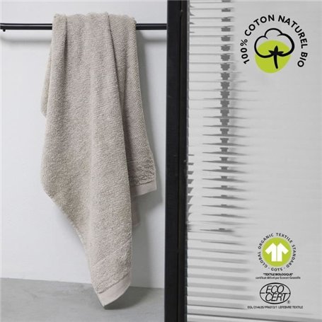 Serviette de bain - TODAY - 50 x 90 cm - Coton - Organic Dune