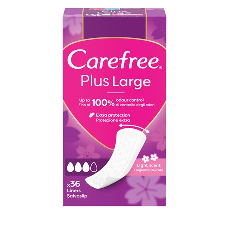 Carefree Salvaslip Plus Large parfum délicat