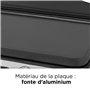RIVIERA & BAR Plancha QPL345 Power zone, Negro, Acero Inoxidable