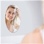 Lot de 2 Autocollants Muraux Miroir pour La Maison La Le Bureau