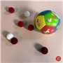 Peppa Pig- Balle Souple – Enfant – Ø 10 - PVC Multicolore/Polyester- 12M+