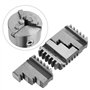 Mors de mandrin, 3 pièces K11-100 Mors internes 4po Mandrin 20CrMnTi Haute résistance Longue durée de vie Mandrin de mandrin Lon