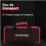 Scie d’élagage sans fil 18V avec batterie 2Ah et chargeur – Guide 12 cm – Scie élagueuse compacte, légère et puissante