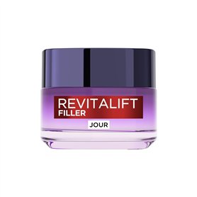L'Oréal Paris - Soin Anti-Âge Revolumisant - Crème Jour Anti-Rides & Volume - Hydratation & Fermeté - Enrichi en Acide Hyaluroni