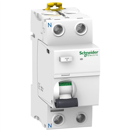 Schneider A9r41263 à Courant résiduel Disjoncteur Iid 2P 63 A 30 mA AC