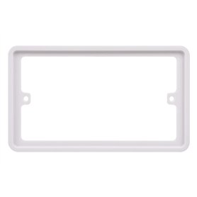 Schneider Electric Lisse White Moulded GGBLSPC2S Cadre de prise double