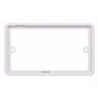 Schneider Electric Lisse White Moulded GGBLSPC2S Cadre de prise double, entretoise, blanc