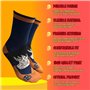 Dragon Ball Z Goku Super Saiyan Lot de 3 paires de chaussettes hautes classiques pour homme et adolescent, taille EU 43/46 Bleu/