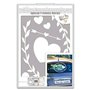 Les Trésors De Lily [P1360 - Planche de Stickers décoration Voiture 'Mariage'