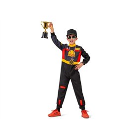 LP Divertissements Déguisement de Pilote de Course pour Enfant Taille 140cm