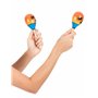 DEGUISE TOI - 2 Maracas Hawaïennes en Bois - Maracas - Taille Unique - - Accessoires pour déguisement - Bois - - Carnaval