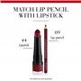 BOURJOIS - Rouge À Lèvres Rouge Velvet The Lipstick 44 Opéra Garnet - Ultra Pigmenté - Fini Mat Intense - Longue Tenue 24H - App