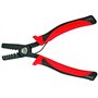 Toolland Pince à sertir professionnelle, pour un sertissage précis et fiable, pour embouts de câbles 0,25 mm² - 2,5 mm².
