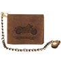 Portefeuille avec chaîne de vélo-bilderpalette g1796 "save «-quer portefeuille en cuir de la marque greenburry