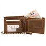 Portefeuille avec chaîne de vélo-bilderpalette g1796 "save «-quer portefeuille en cuir de la marque greenburry