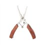 LAGUIOLE - Laguiole 40268483 Coffret Pêcheur contenant une Pince (22 cm) et un Crochet en Acier Inoxydable avec Manche en Bois d