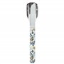 Akinod - Couverts Droits Aimantés 12H34 - Fourchette + Couteau + Cuillère - Couverts en Acier Inoxydable - Assemblage Aimanté -